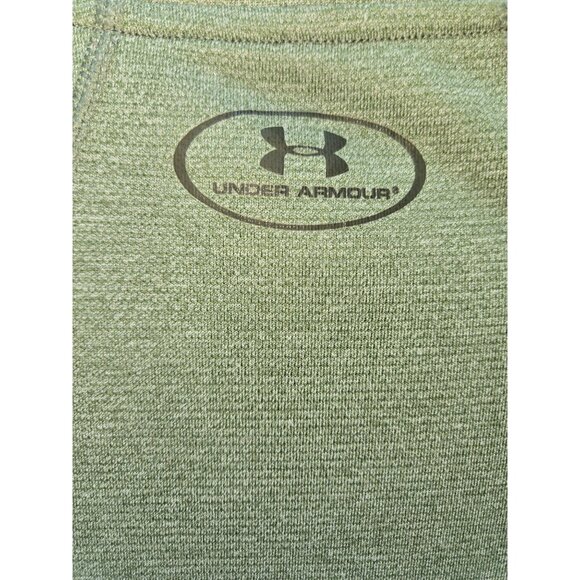 Under Armour Mens HeatGear Long Sleeve T-Shirt Large Olive Green - Picture 6 of 8